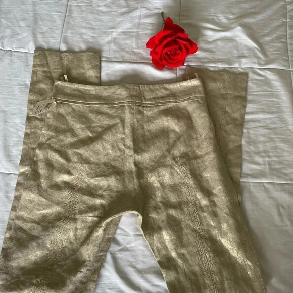 Haider Ackerman gold metallic pants - Picture 9 of 13